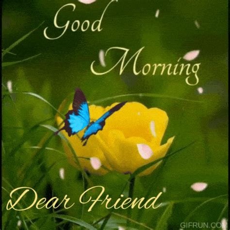 good morning best friend gif